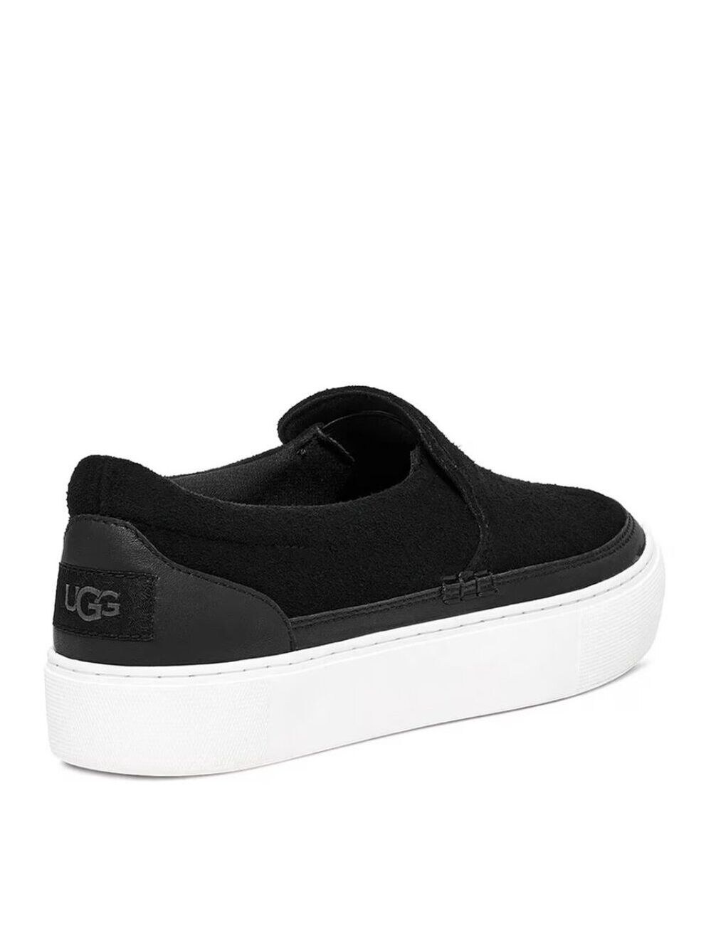 NWT UGG Zilo Slip-On Sneaker – Black Suede – Women’s Size 9 - Picture 8 of 10